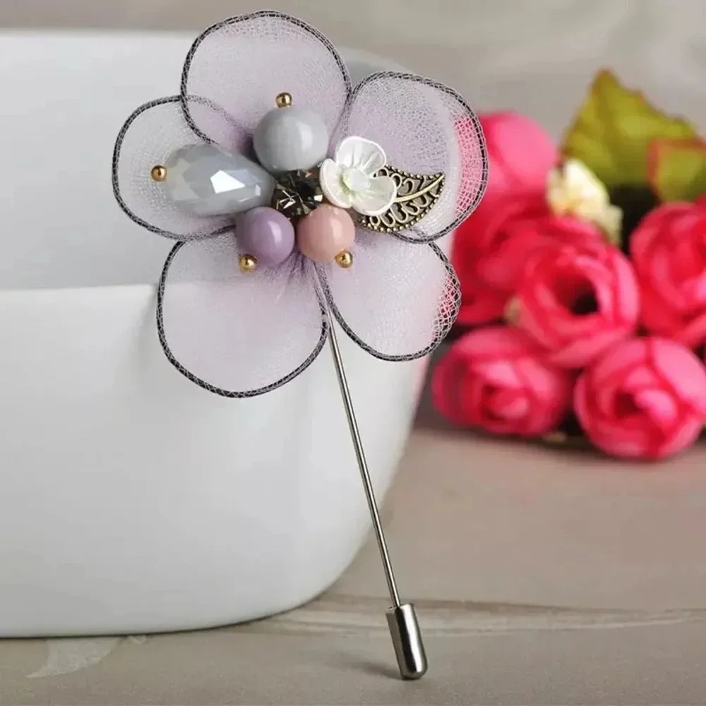 VQ Flower Brooch